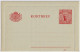 SUÈDE / SWEDEN - 1916 - Letter-Card Mi.K13 10ö Red (d.316) Unused - Re-Printed - Very Fine - Postwaardestukken