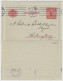 SUÈDE / SWEDEN - 1916 - Letter-Card Mi.K13 10ö Red (d.1015) Used MALMÖ To HELSINGBORG - Enteros Postales