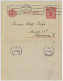 SUÈDE / SWEDEN - 1917 - Letter-Card Mi.K13 10ö Red (d.116) Used From HELSINGBORG To COPENHAGEN, Denmark - Ganzsachen