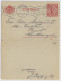 SUÈDE / SWEDEN - 1917 - Letter-Card Mi.K13 10ö Red (d.417) Used GÖTEBORG To HVITTARYD - Postal Stationery