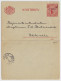 SUÈDE / SWEDEN - 1917 - Letter-Card Mi.K13 10ö Red (d.1016) Used BORÅS To UDDEVALLA - Very Fine - Postwaardestukken