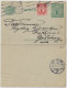 SUÈDE / SWEDEN - 1918 - Letter-Card Mi.K11 5ö Green (d.218) Uprated Facit 99 Used From STOCKHOLM To GÖTEBORG - Entiers Postaux