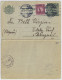 SUÈDE / SWEDEN - 1919 - Letter-Card Mi.K12 7ö Grey-green (d.618) Uprated Facit 81 Used From STOCKHOLM To STRÄNGNÄS - Enteros Postales