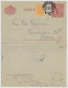 SUÈDE / SWEDEN - 1919 - Letter-Card Mi.K13 10ö Red (d.1117) Uprated Facit 72 - Used HÄRNÖSAND To STOCKHOLM - Postal Stationery