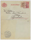 SUÈDE / SWEDEN - 1919 - Letter-Card Mi.K14 12ö Red (d.219) Uprated Facit 73 Used  KVARSBO To DJURSHOLM - Postwaardestukken