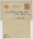 SUÈDE / SWEDEN - 1920 - Letter-Card Mi.K15b 15ö (d.1219) Used From RANSTA To LUND - Interi Postali