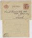 SUÈDE / SWEDEN - 1920 - Letter-Card Mi.K15b 15ö (d.1219) Used From RANSTA To LUND - Ganzsachen