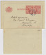 SUÈDE / SWEDEN - 1920 - Letter-Card Mi.K21 10ö+10ö Red (no Date) Used  HÄSTHOLMEN To SÖDERTÄLJE - Postal Stationery