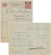 SUÈDE / SWEDEN - 1924 - Letter-Card Mi.K16 10/12ö T.I (d.219) Re-printed Bank Form - Used Locally In Stockholm - Postwaardestukken