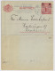 SUÈDE / SWEDEN - 1924 - Letter-Card Mi.K16 10/12ö T.I (d.219) Re-printed Bank Form - Used Locally In Stockholm - Postal Stationery