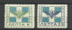 EPIRUS Epeiros Greece 1914 Michel 10 & 12 * NB! Lightly Thinned In The Middle! - North Epirus