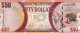 Guyana 50 DOLLARS 2016 UNC P- Commemorative Note "free Shipping Via Regular Air Mail (buyer Risk Only)" - Guyana