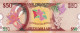 Guyana 50 DOLLARS 2016 UNC P- Commemorative Note "free Shipping Via Regular Air Mail (buyer Risk Only)" - Guyana