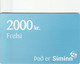 Iceland - Siminn - Blue 2000kr (01.07.2011) - Islande