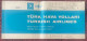 T.H.Y. TURKISH AIRLINES ,TICKET ,1971 - Europa