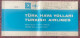 T.H.Y. TURKISH AIRLINES ,TICKET ,1971 - Europe