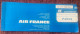 AIR FRANCE, ,TICKET ,1972 - Europa