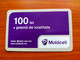 Moldova - Moldcell 100 Lei - Moldavie