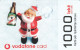 Albania, Vodafone, Santa With Champagne, 1000 Lekë, Christmas, Scarce, Read Description - Albanien