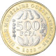 Monnaie, Afrique De L'Ouest, 500 Francs, 2003 - Costa D'Avorio