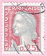 France, N° 1263 Obl. - Type Marianne De Decaris - 1960 Marianna Di Decaris