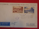 BT8   SAAR  BELLE LETTRE  1959 1ER VOL A MOSCOU URSS+SURCHARGE + AFFRANCH PLAISANT - Posta Aerea