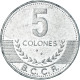 Monnaie, Costa Rica, 5 Colones, 2008 - Costa Rica
