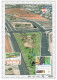 Israel 1996 Souvenir Leaf - 75 Years Public Works Department - Brieven En Documenten