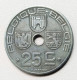 Belgique - 25 Centimes 1943 - 25 Cents