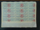 Lot De 25 Actions PERA Palace Hotel Constantinople - 100 Francs - 1922 - Avec Tous Leurs Coupons - Tourismus