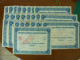 Lot De 25 Actions PERA Palace Hotel Constantinople - 100 Francs - 1922 - Avec Tous Leurs Coupons - Turismo