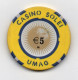GETTONE, TOKEN, FICHE CASINO' "SOLEI" UMAG/UMAGO (CROAZIA) 5 € (EURO) - Casino