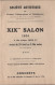 Programme XIXe Salon Des PTT 1931 - Paris - 36 Pages - Programma's
