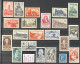 1947 (**) MNH Année Complète YT 772 à 792 21 Valeurs Neufs (côte 35 Euros) France – 8krlot - 1940-1949