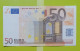 50 Euro 2002 M020 V Spain Trichet Circulated - 50 Euro