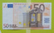 50 Euro 2002 M026 V Spain Trichet Circulated - 50 Euro