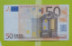 50 Euro 2002 M028 V Spain Trichet Circulated - 50 Euro