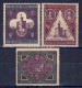 San Marino 1894 - Neues Regierungsgebäude, MiNr. 23 - 25, Gefalzt * / MLH - Unused Stamps