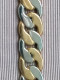 SPILLA FERMA CRAVATTA SWANK COLOR ORO E ARGENTO VINTAGE 1950 - Broches