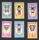 Chine 1981. Lanternes De Palais, La Serie Complète , 6 Timbres Neufs  Scan Recto Verso . - Unused Stamps