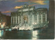 Roma (Lazio) Fontana Di Trevi Notturno, Trevi's Fountain By Night, Fontaine De Trevi La Nuit, Auto D'Epoca, Old Cars - Fontana Di Trevi