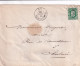 L TP 30 Oblitération à Points 51 BRACQUEGNIES 23 Février 1873 Vers Charleroi (verso) - Postmarks - Points