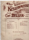 CARL ZELLER,OPERETTE ''DER KELLERMEISTER'',MUSIC SCORE,JOSEF WEINBERGER LEIPZIG ISSUE,7 PAGES,25 X 30cm - Opera