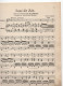CARL ZELLER,OPERETTE ''DER KELLERMEISTER'',MUSIC SCORE,JOSEF WEINBERGER LEIPZIG ISSUE,7 PAGES,25 X 30cm - Opera