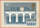 Carte Maximum (FDC) - Royaume-Uni (Écosse-Édimbourg) (15-5-1984) - Europa (2) (Recto-Verso) - Maximum Cards