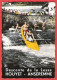 Petite CP (publicité) 7,5 Cm X 10.5 Cm Kayak Descente De La Lesse ANSEREMME Houyet - Houyet