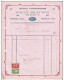 Ancienne Facture Oude Factuur SCHAERBEEK 75, Rue Gallait Imprimerie Travaux Typo Willy BEAUWIN 1929 - Printing & Stationeries