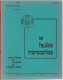 LES FEUILLES MARCOPHILES  - Publication Trimestrielle N°215  4ème  Trimestre 1978 - Francesi (dal 1941))