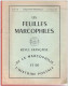 LES FEUILLES MARCOPHILES  - Publication Trimestrielle N°184  2ème Trimestre 1971 - Francesi (dal 1941))