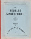 LES FEUILLES MARCOPHILES  - Publication Trimestrielle N°182   4ème Trimestre 1970 - Francesi (dal 1941))